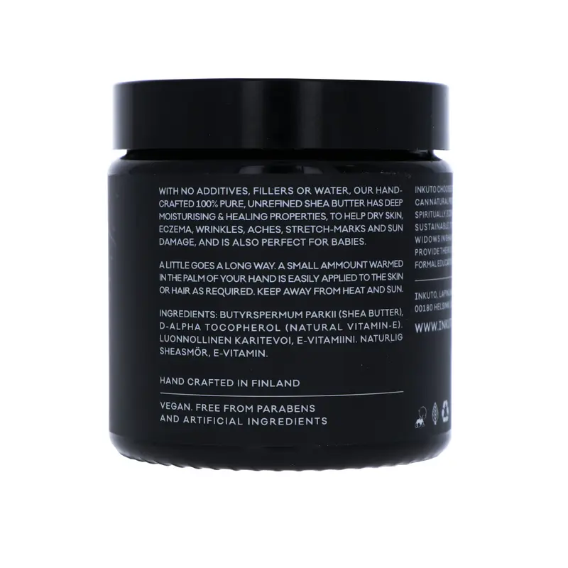 Sheasmör i en burk, natural, 120 ml