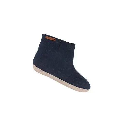 SHUS Ullstövel m. Läder Sula Blue | 41