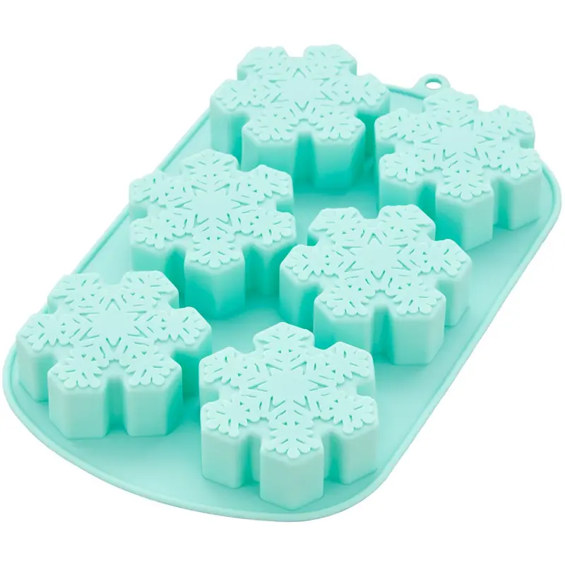 Silikonform Snöflinga