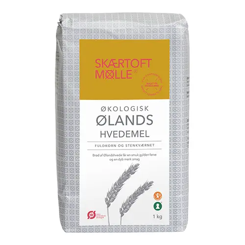 Skærtoft mølle Skärtofta Ekologisk landsvetemjöl Fullkorn Ekologisk Stenmalet | 1 kg
