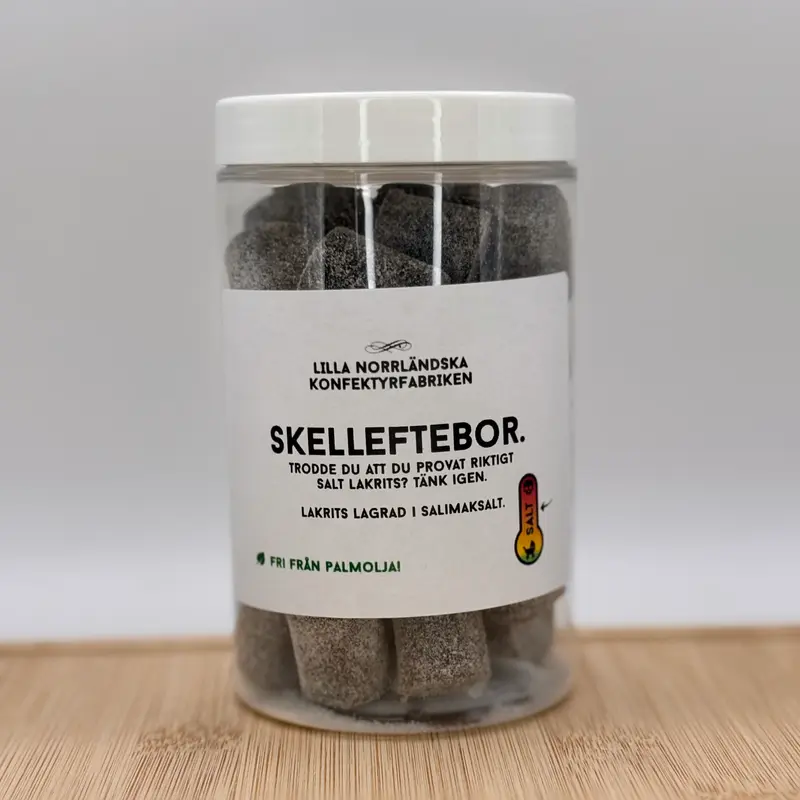 Skelleftebor - lakrits