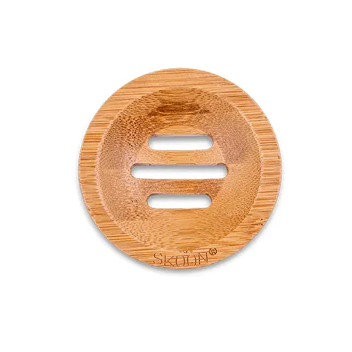 Skoon Bamboo Tvållåda Rund