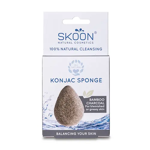 Skoon Konjak svamp | Bamboo Charcoal