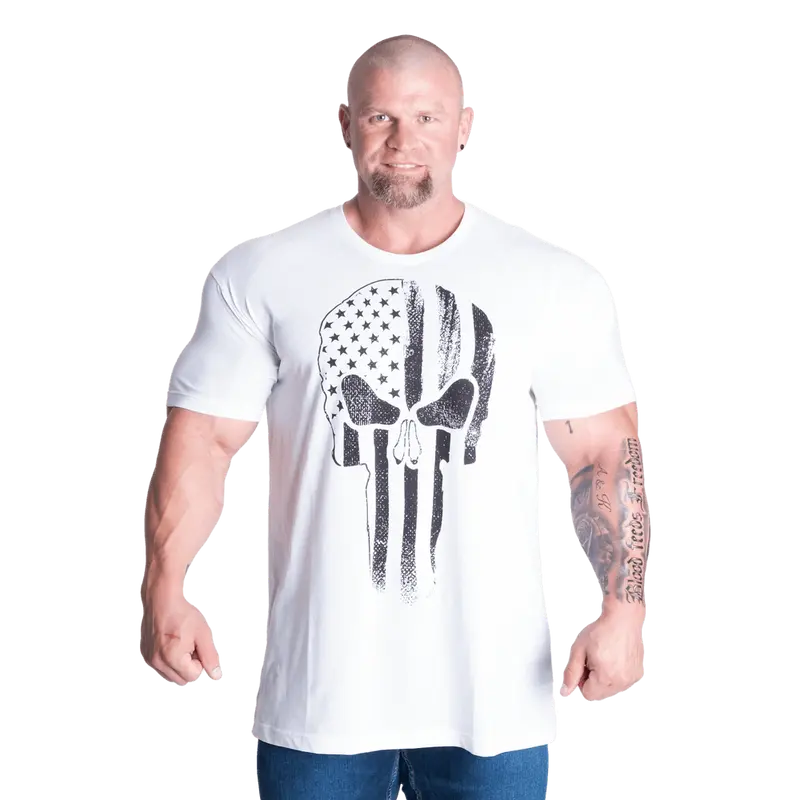 Skull Standard Tee - White