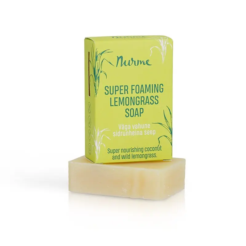 Skummande tvål, citrongräs, 100 g
