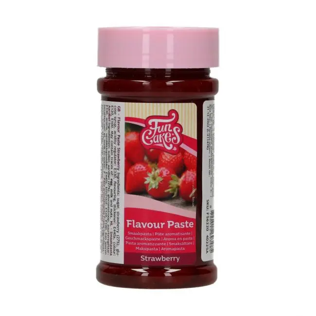 Smakpasta Jordgubb