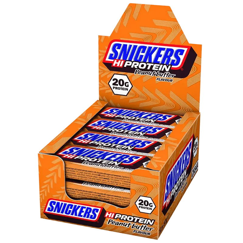 Snickers Hi-Protein Bar Peanut Butter - 10x57g.