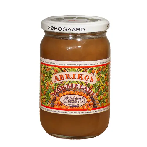Søbogaard Aprikosmarmelad Ekologisk | 400 g