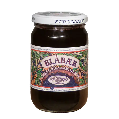Søbogaard Blåbärsmarmelad Ekologisk | 400 g
