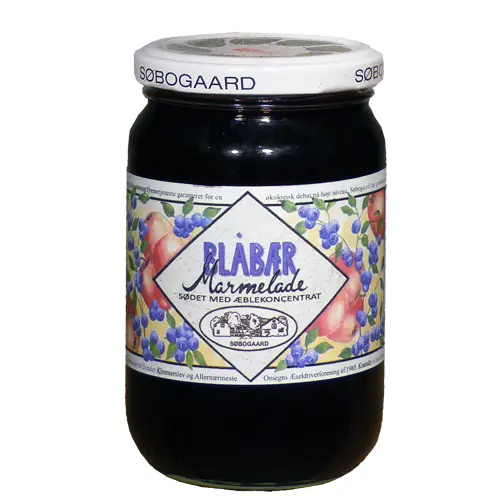 Søbogaard Blåbärsylt med äpple | 390 g
