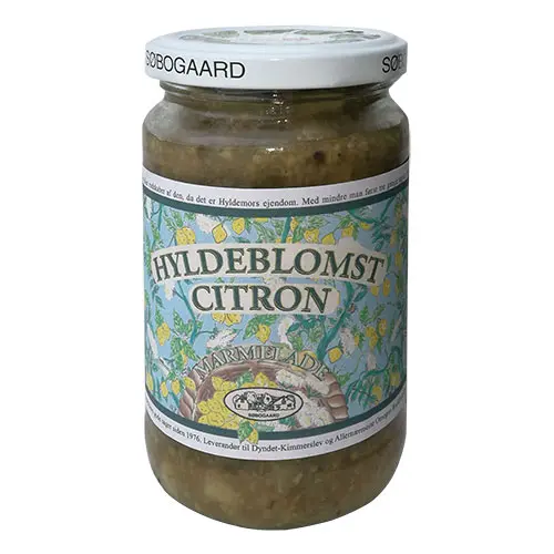 Søbogaard Fläder/Citron Marmelad Ekologisk | 400 g