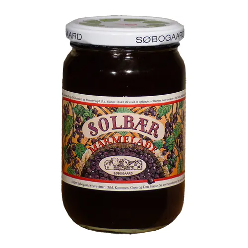 Søbogaard Svartvinbärsmarmelad Ekologisk | 400 g
