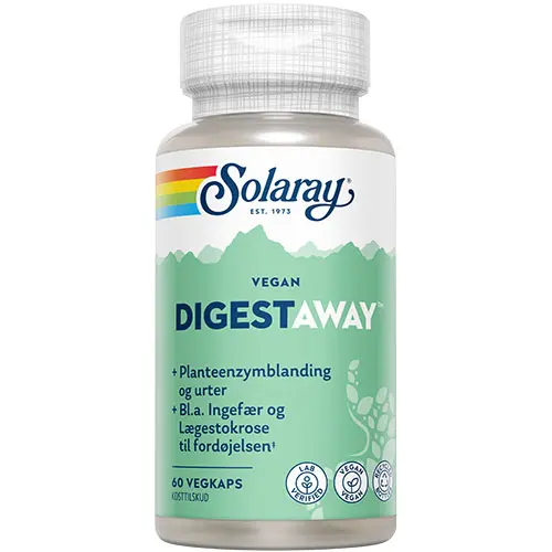 Solaray Digestaway | 60 kapslar