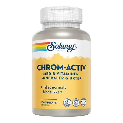 Solaray Kromaktiv | 100 kapslar