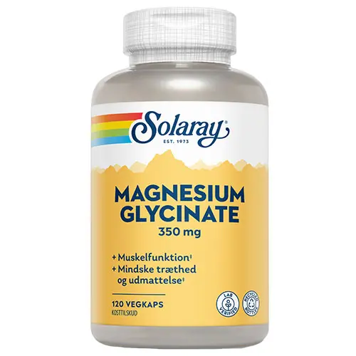Solaray Magnesium Glycinate | 120 kapslar