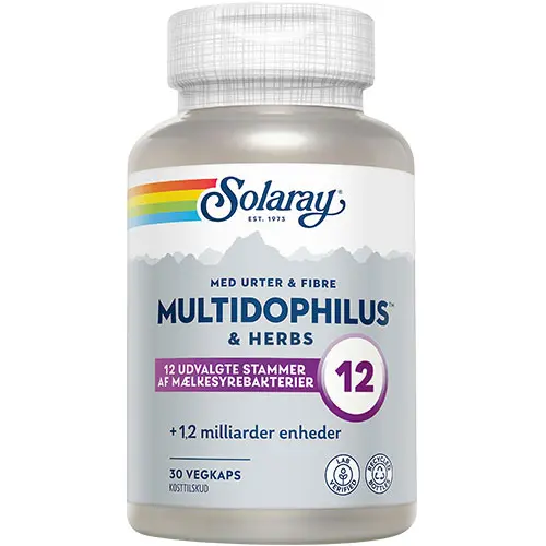 Solaray Multidophilus & Örter | 30 kapslar