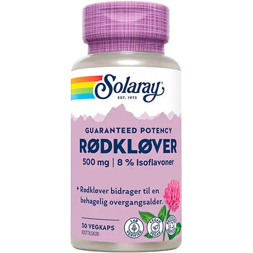 Solaray Rödklöver | 30 kapslar
