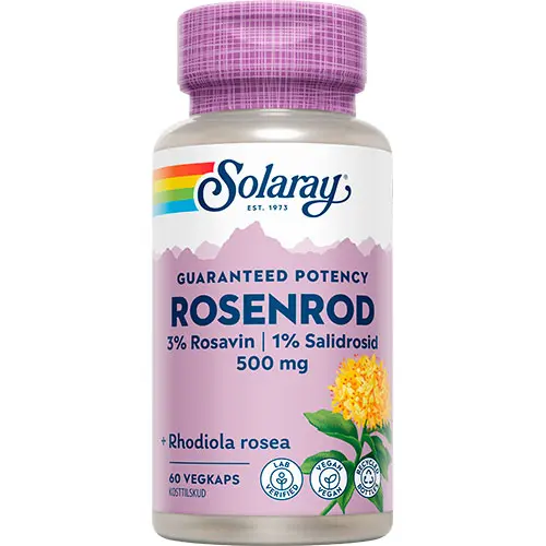 Solaray Rosenrot GP Extrakt | 60 kapslar