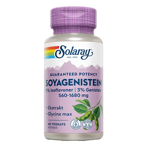 Solaray Soyagenistein | 60 kapslar