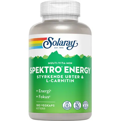 Solaray Spektro Energy | 180 kapslar