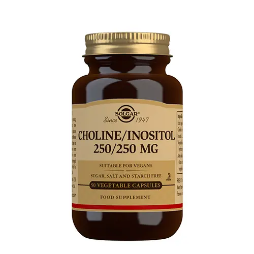 Solgar Choline/Inositol | 50 kapslar