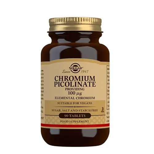 Solgar Chromium Picolinate | 90 tabletter