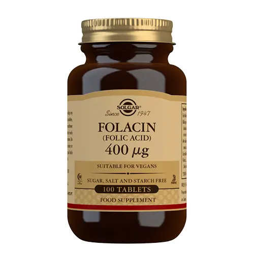 Solgar Folacin Folsyra | 100 tabletter