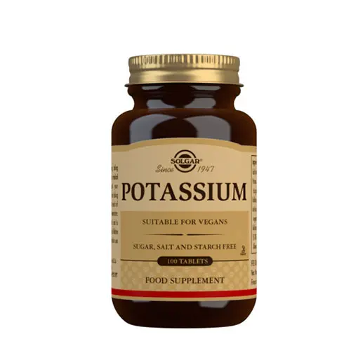 Solgar Kalium Potassium 99 Mg | 100 tabletter