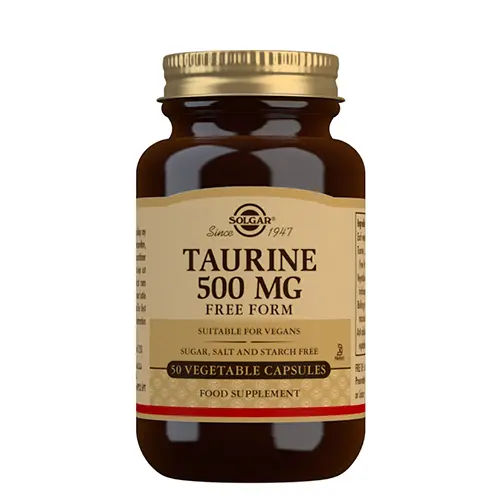Solgar Taurine 500mg | 50 kapslar
