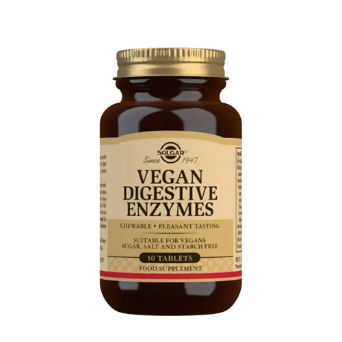 Solgar Vegan Digestive Enzymes | 50 tabletter