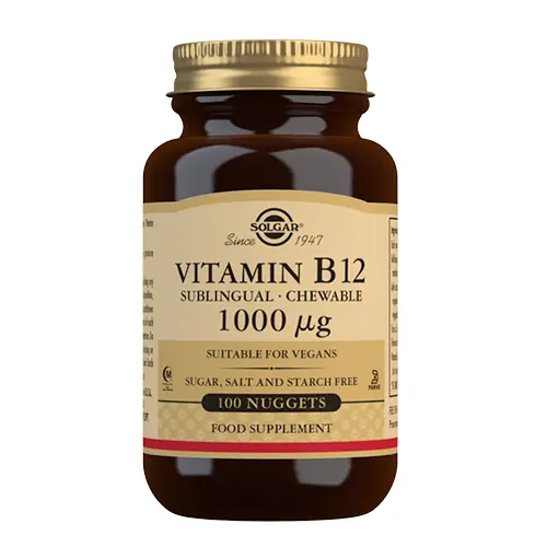 Solgar Vitamin B12 - 100 tuggtabletter | 100 tabletter