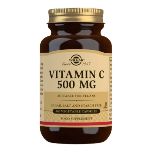 Solgar Vitamin C 500mg | 100 kapslar