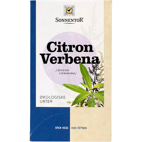 Sonnentor Citronverbena Te Ekologisk | 18 påsar