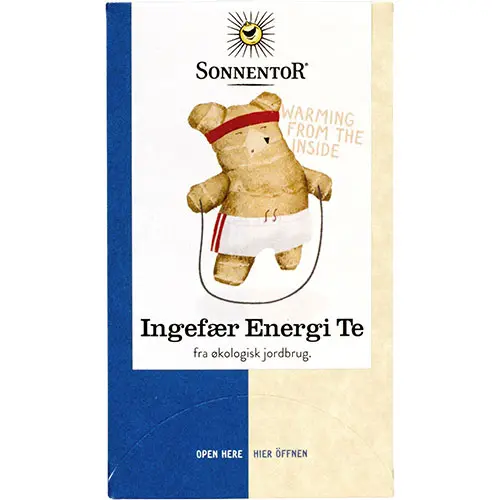 Sonnentor Ingefära Energi Te Ekologisk | 18 påsar