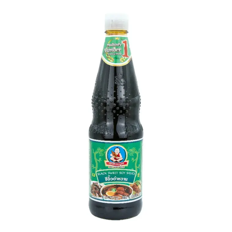 Söt mörk sojasås