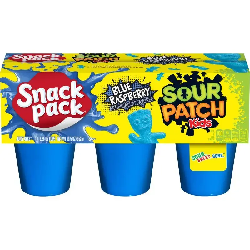 Sour Patch Kids Blue Raspberry Snack 6-Pack