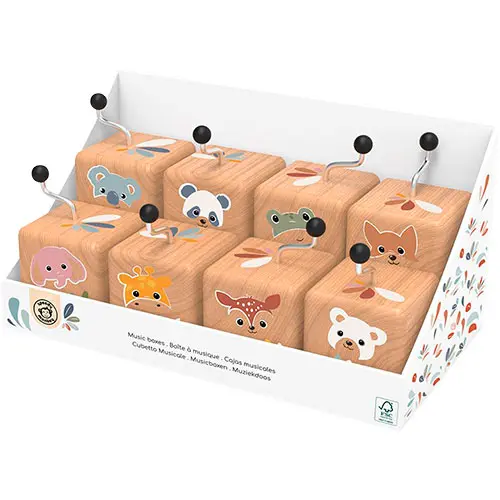 Speedy Monkey Music Boxes | 2-6 år