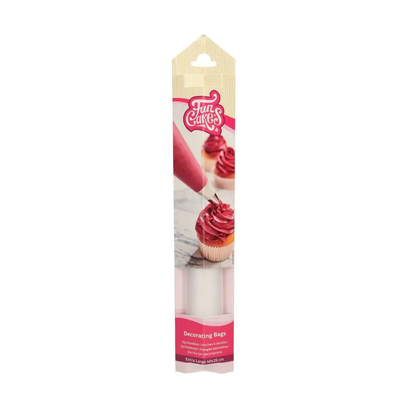 Spritspåsar 46 cm 10 st FunCakes