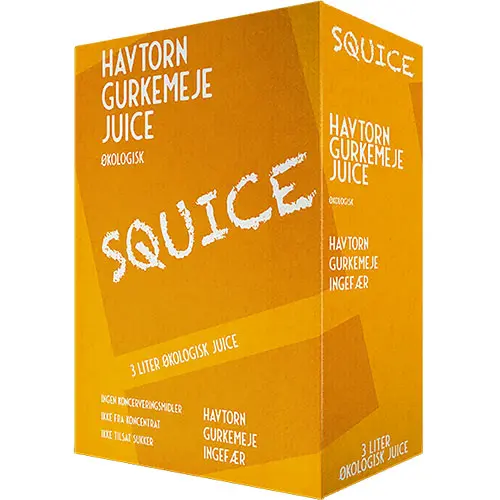 Squice Havtorn Gurkmeja Juice Ekologisk | 3 liter