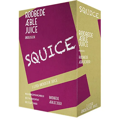 Squice Rödbets Äppeljuice Ekologisk | 3 liter