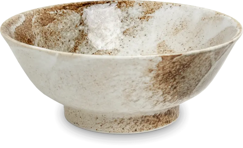 Stor skål med Hikari-motiv. Storlek