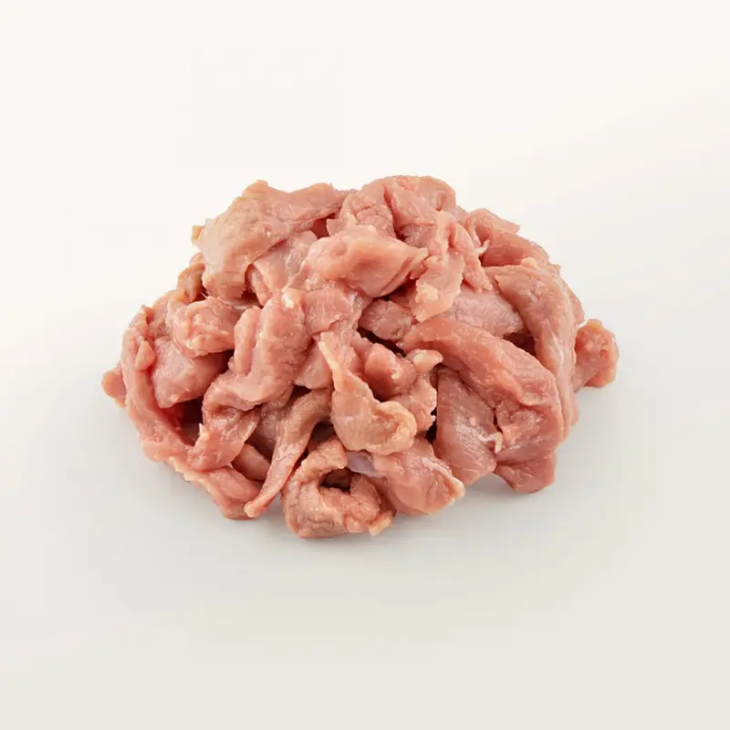 Strimlat fläskkött