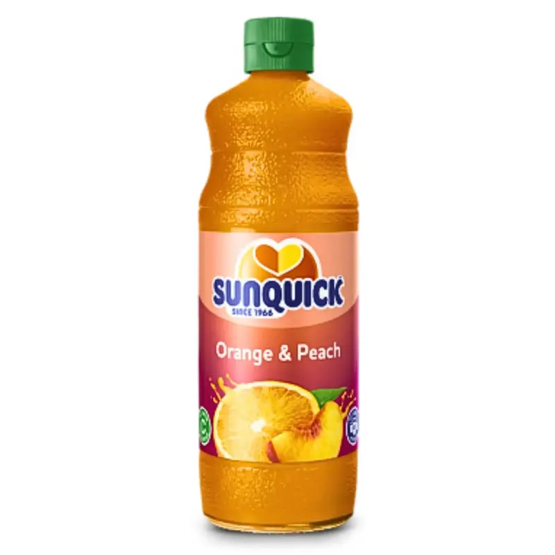 Sunquick Persika Apelsin 700ml - En njutning i varje sip!