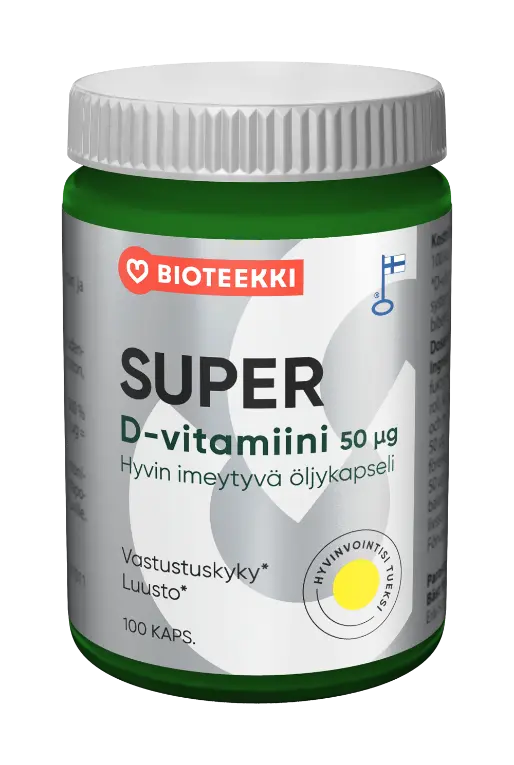 Super D-vitamin (i olivolja), 50 μg