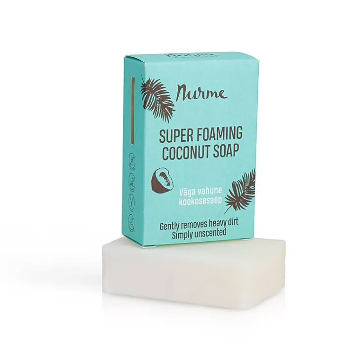 Super Foaming Coconut Soap, 100 g