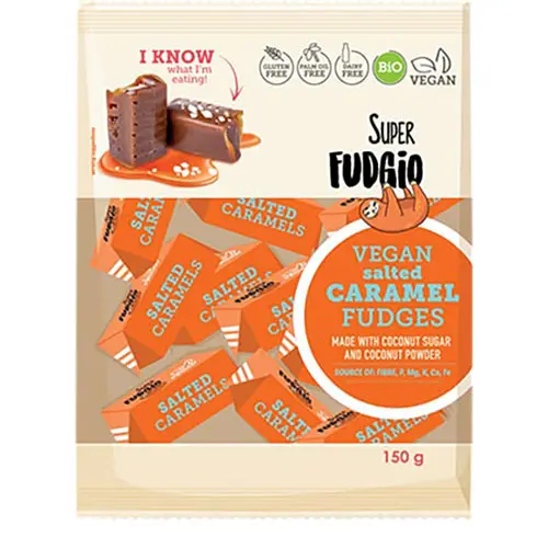 Super Fudgio Karameller Økologisk | Salt