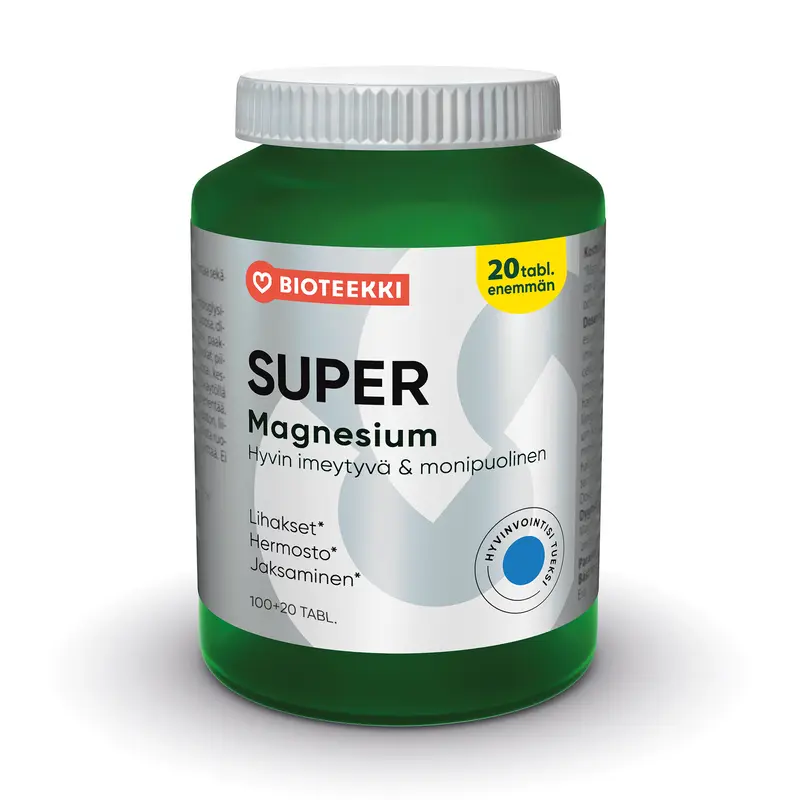 Super Magnesium Bonus 100+20 tabl.