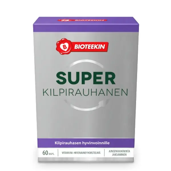 Super Sköldkörtel, 60 kapslar, 32 g