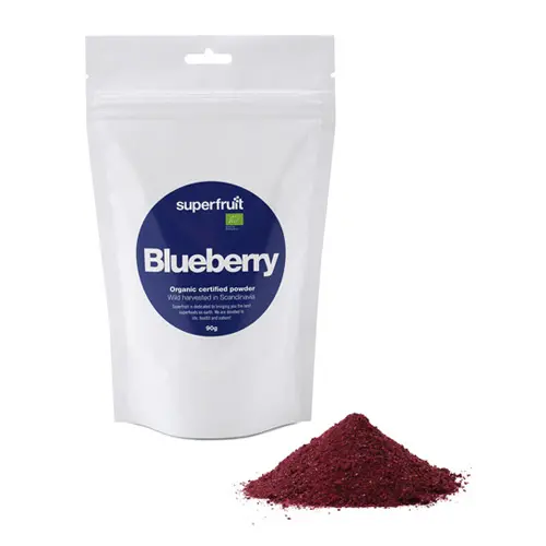 Superfruit Blåbärspulver Ekologisk | 90 g