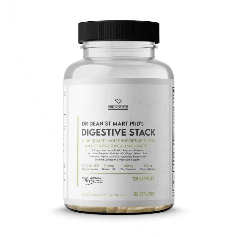 Supplement Needs Digestive Stack - 120 caps.
